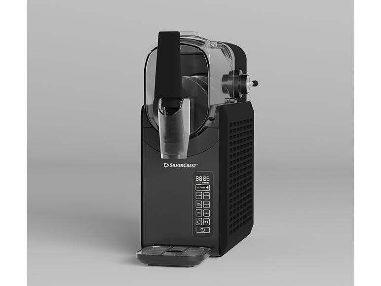Machine à granité premium SILVERCREST SSM 220 A1 en noir.