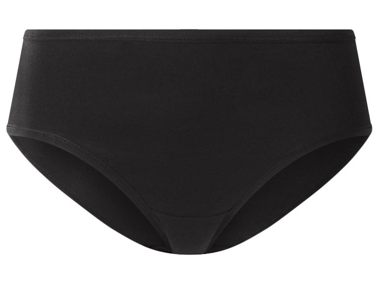 Culotte noire taille haute pour femme.