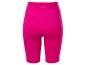 Short cycliste rose vif pour le sport.