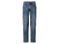 Jean droit en denim.