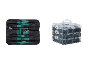 PARKSIDE® Set d’outils de démontage automobile ou Clips de fixation et serre-câbles