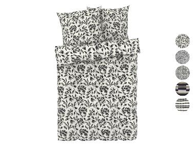 LIVARNO home Parure de lit en satin microfibre, 260 x 240 cm