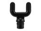 Embout noir en forme de Y pour pistolet de massage