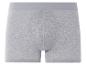 Boxers gris en coton.