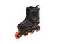 Roller en ligne noir et orange, marque Nivit.
