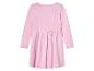 Une robe rose à manches longues pour filles.