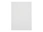 Toile blanche vierge sur fond blanc