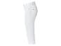 Pantalon blanc femme, vue latérale