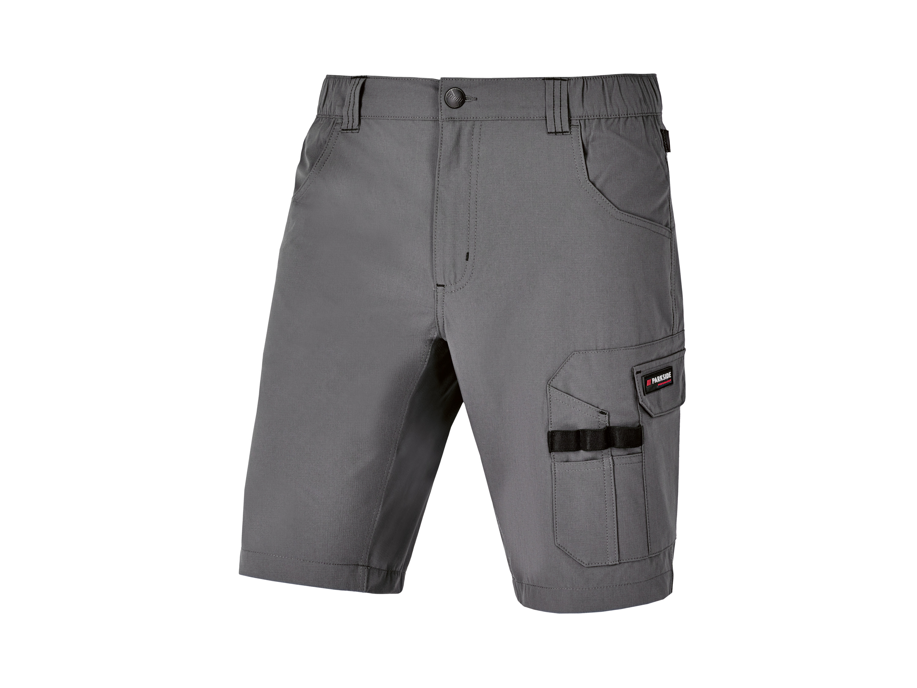 PARKSIDE PERFORMANCE® Bermuda de travail homme (gris foncé, 40)