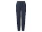Pantalon de jogging bleu marine avec taille élastique et cordon de serrage.