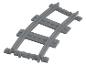 Rails de train LEGO gris pour construire des voies