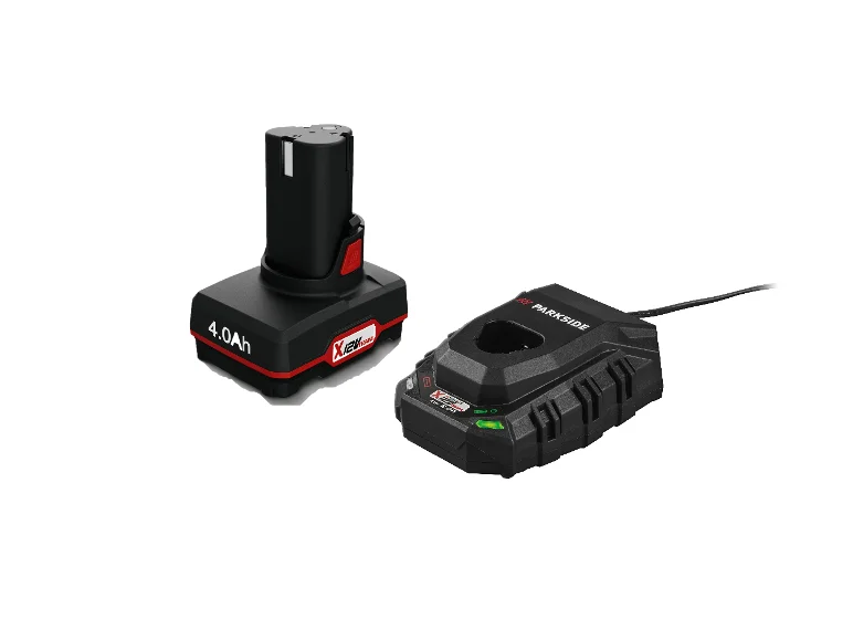 Batterie et chargeur Parkside X20V.