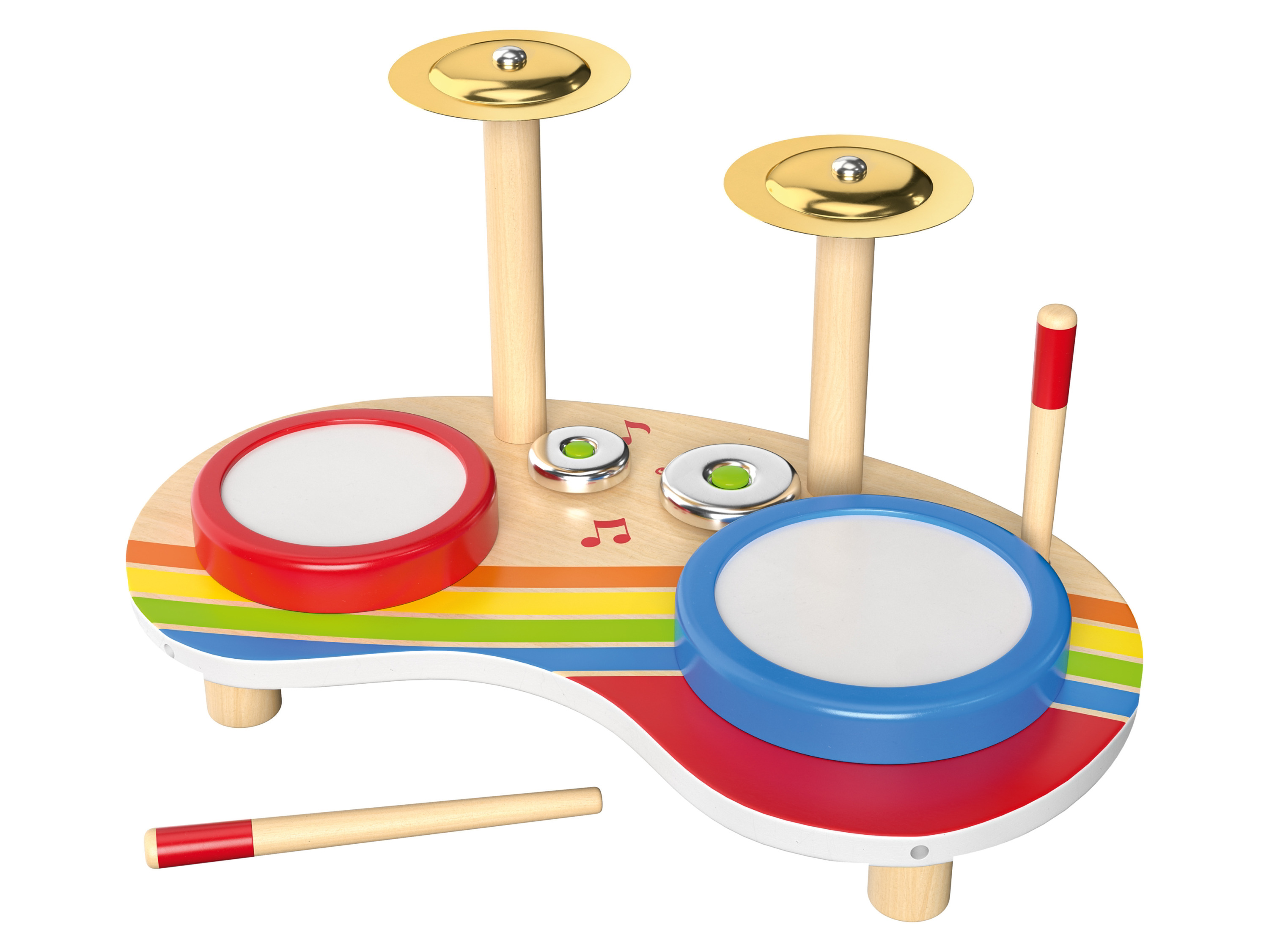 Playtive Instruments de musique en bois (tambour)