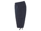 Short cargo bleu marine avec cordon de serrage.
