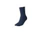 Chaussettes bleues avec bord volanté