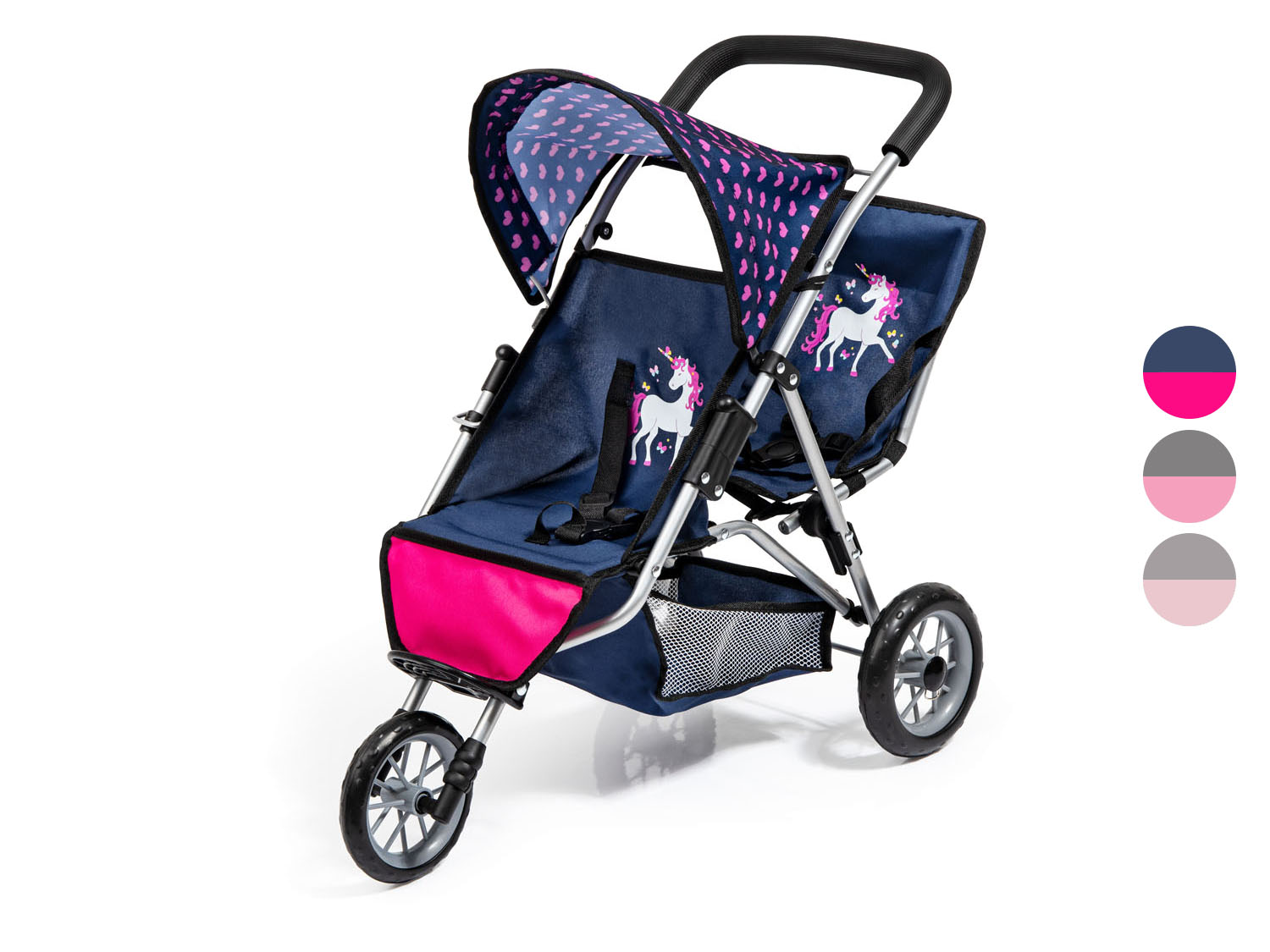 Bayer Design Poussette double pour poupées