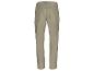 Pantalon cargo beige avec plusieurs poches.