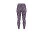 Legging léopard violet pour femme.