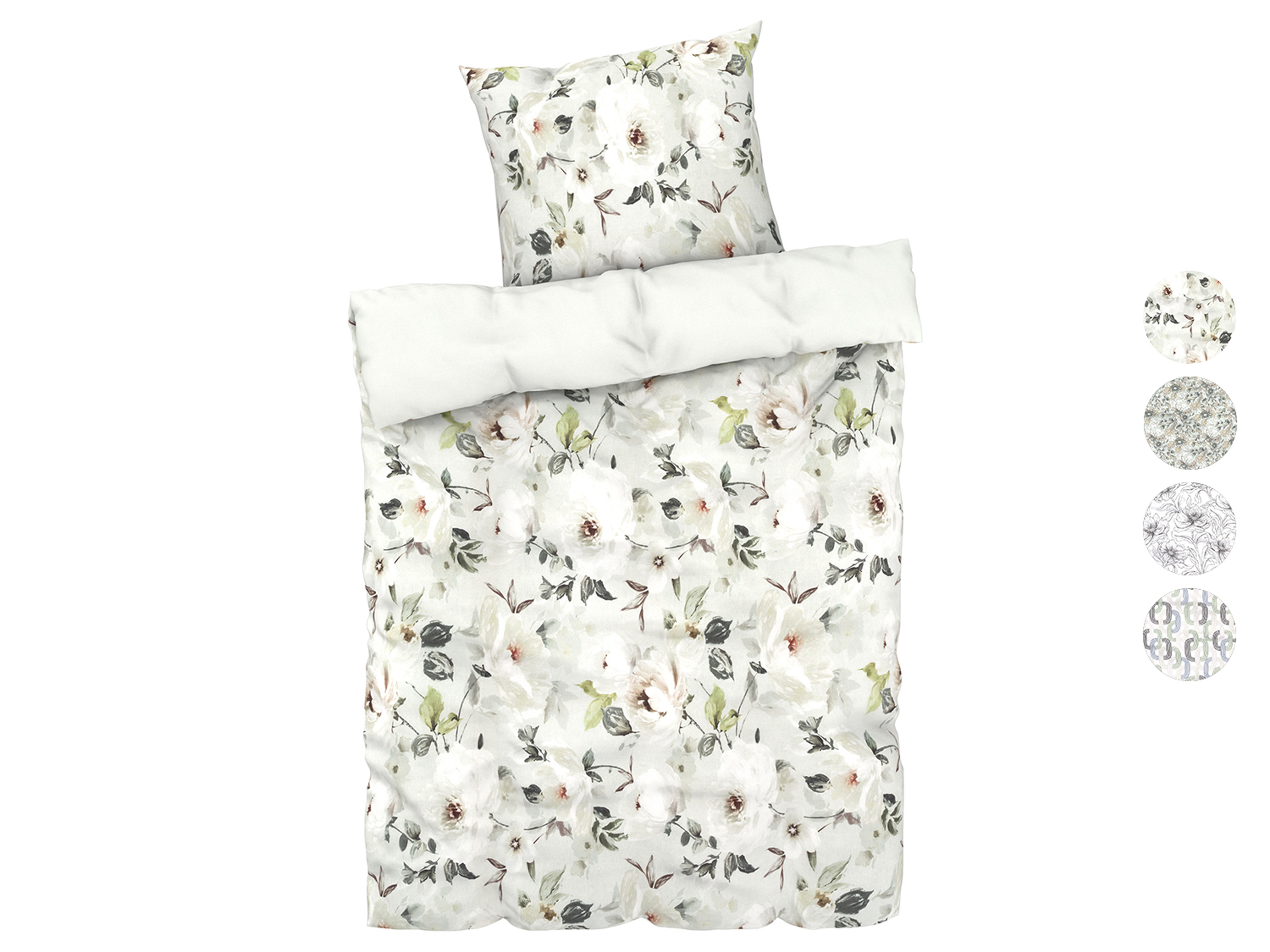 LIVARNO home Parure de lit en coton, 140 x 200 cm