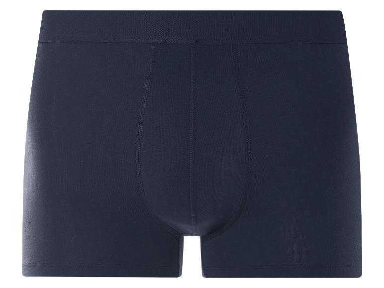 Boxers homme, couleur marine foncée.