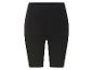 Shorts cycliste noirs côtelés.