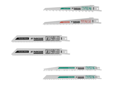 PARKSIDE PERFORMANCE® Lot de 2 lames de scie sabre PFSZP 3 A1