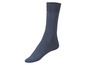 Une paire de chaussettes bleues.