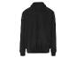 Une veste bomber noire avec une doublure en polaire.