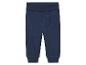 Pantalon bébé bleu marine, confortable et stylé.