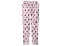Pantalon de pyjama rose clair avec motif têtes de souris et étoiles.