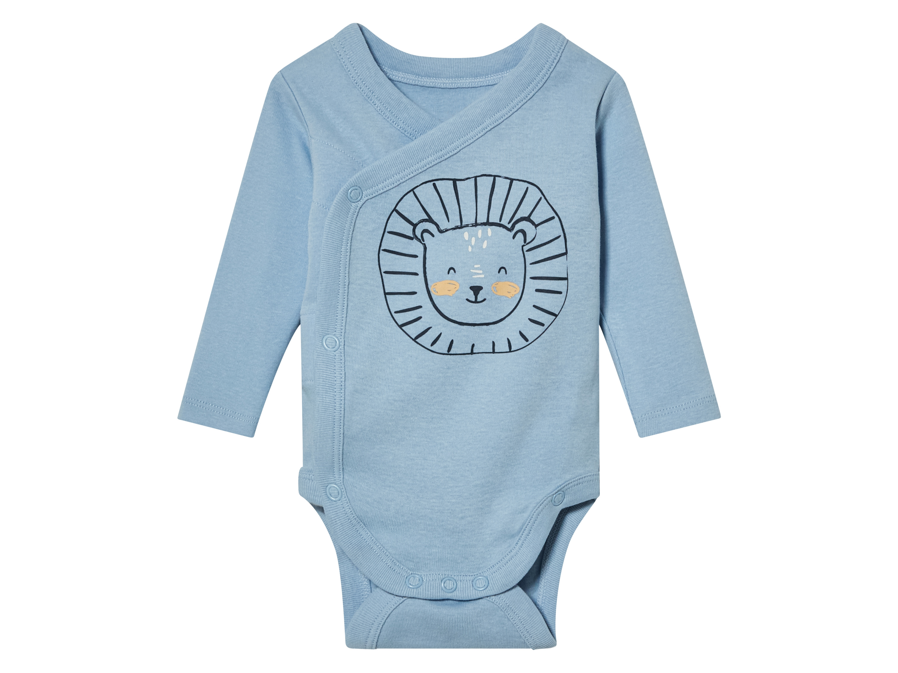 lupilu® Body bébé (62/68, bleu)