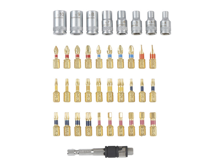 Aller en mode plein écran : PARKSIDE PERFORMANCE® Set d'embouts de vissage torsion PBSP 2 C3 - Image 6