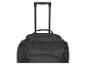 Sac de voyage noir à roulettes : idéal pour les déplacements.
