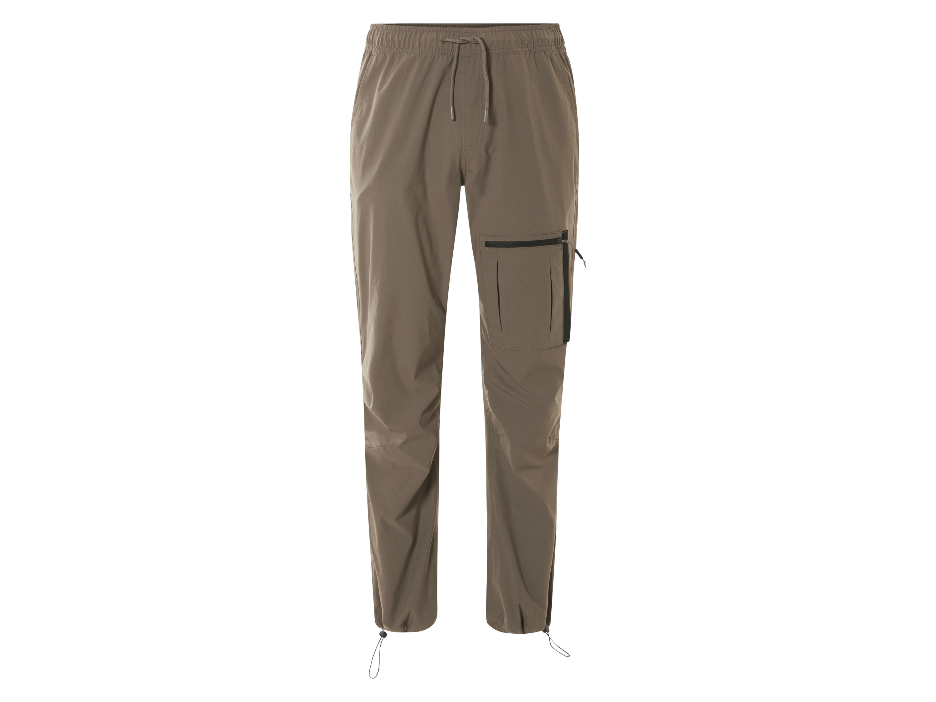 LIVERGY® Pantalon parachute homme (marron, S)