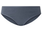 Une paire de culottes bleues pour femme.