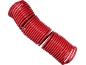 Tuyau d'air spiralé rouge avec l'inscription 'GERMANY GMBH 5 MM'.