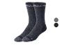 Deux paires de chaussettes noires Parkside.