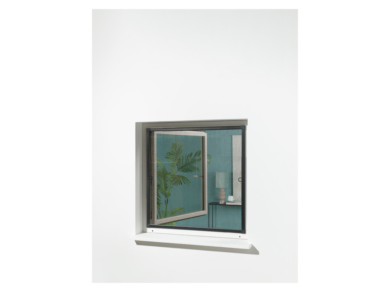 Aller en mode plein écran : LIVARNO home Moustiquaire de fenêtre télescopique 120 x 140 cm - Image 3