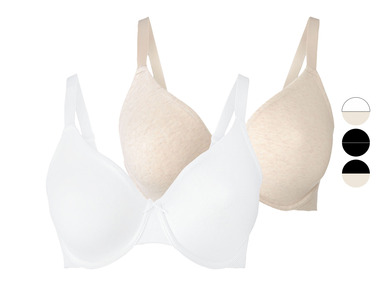esmara® Lot de 2 soutiens-gorge femme