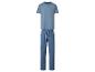 Pyjama deux pièces pour homme, bleu clair