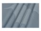 Tissu bleu avec des plis et un motif subtil de cercles et de lignes