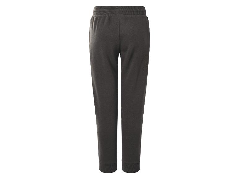 Pantalon de jogging gris foncé pour homme, vue arrière