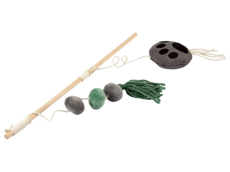 Aller en mode plein écran : zoofari® Set de jouets pour chat, 3 pièces, herbe à chat incluse - Image 2