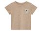 T-shirt bébé beige clair avec koala brodé.