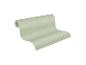 Rouleau de papier peint vert clair avec une texture subtile.