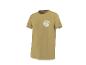 T-shirt homme kaki à col rond avec imprimé « Summer Wave ».