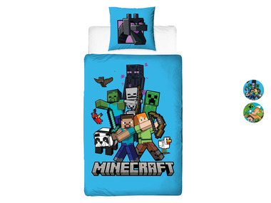 Minecraft - Parure de lit, 140 x 200 cm
