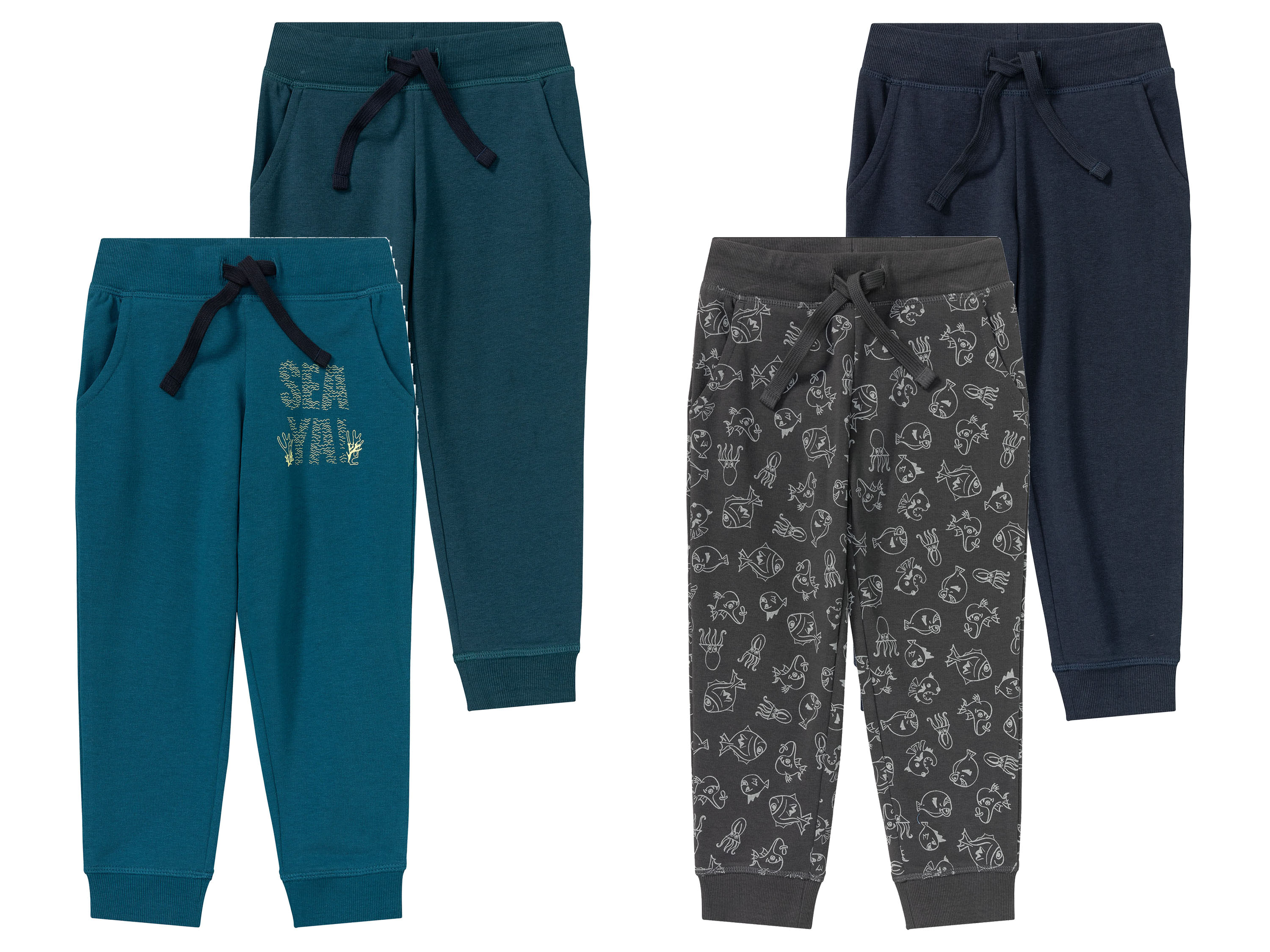 lupilu® Pantalons molletonnés enfant