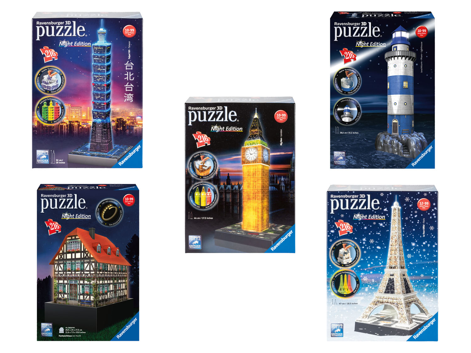 Ravensburger Puzzle 3D LED
