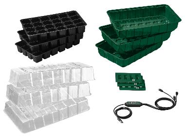 PARKSIDE® Lot de 3 mini-serres à LED